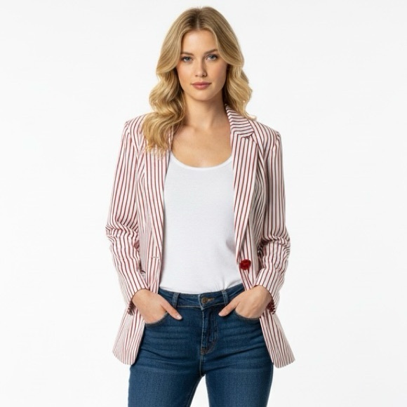 Chadwick’s Candystripe Yacht Blazer - Picture 2 of 5